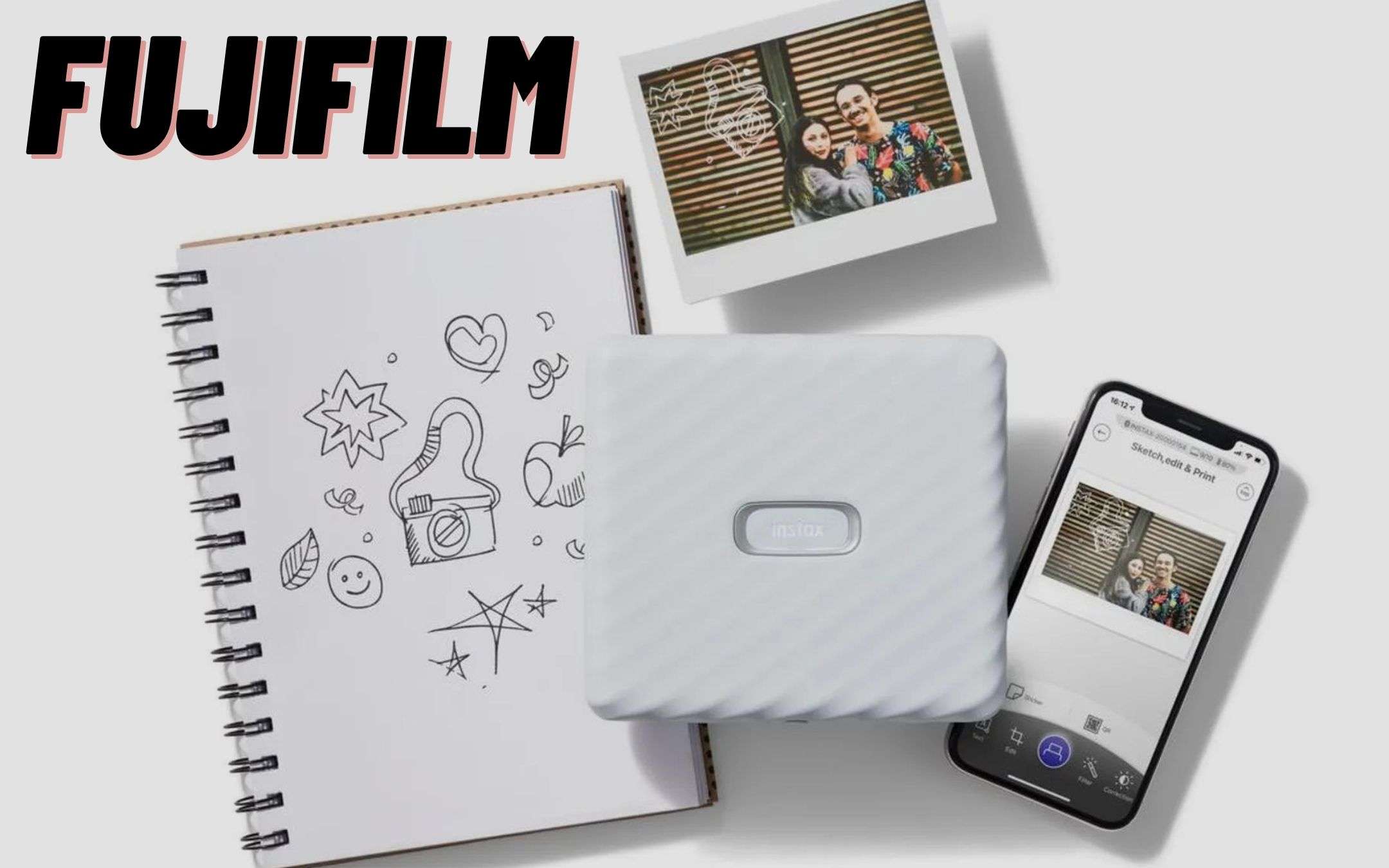 Fujifilm: la nuova stampante mobile Instax Link ultra-wide