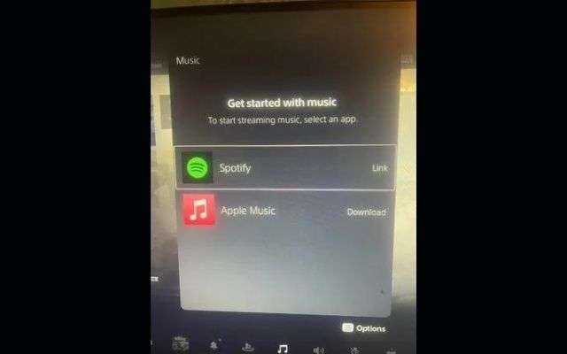 Apple Music su PS5