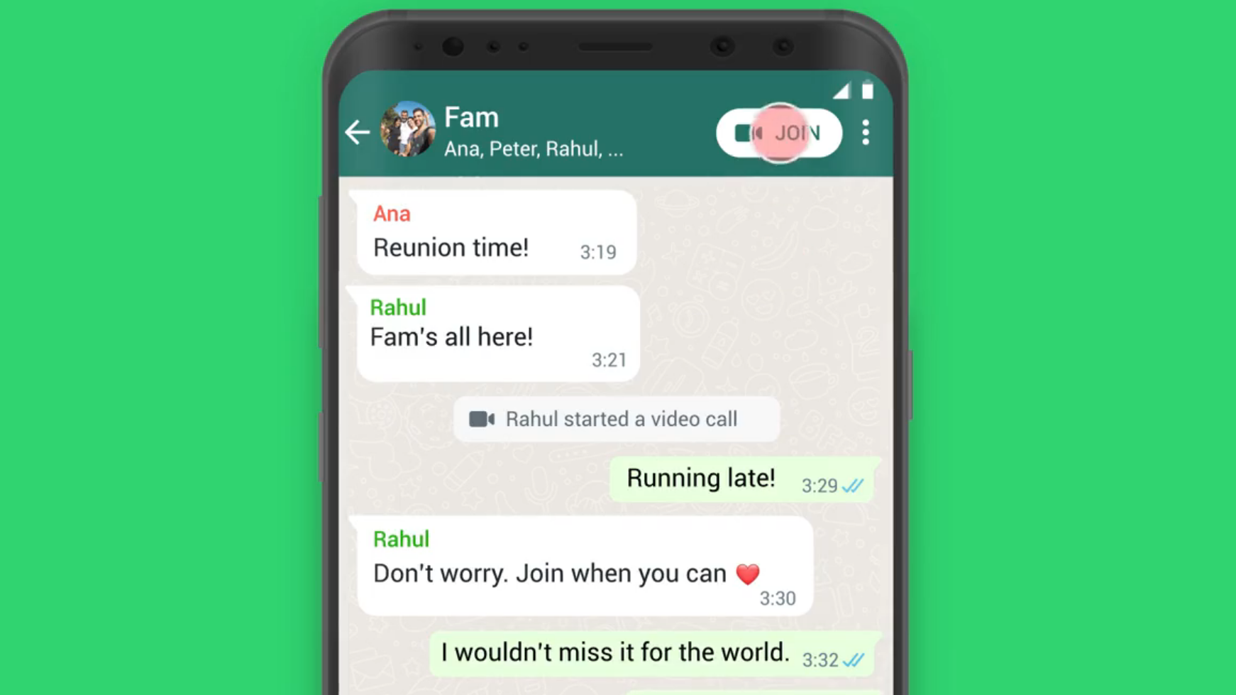 WhatsApp: disponibile un nuovo pulsante per le videochiamate di gruppo
