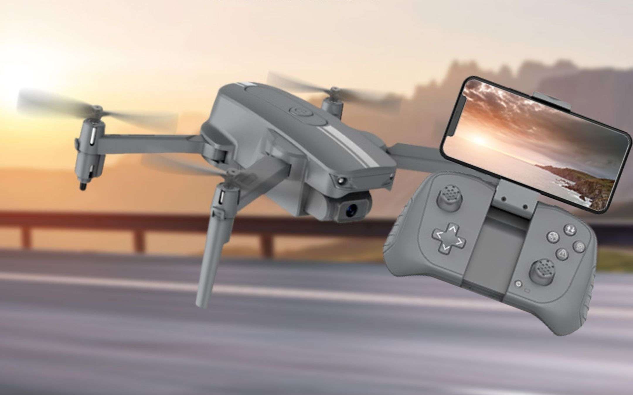 Drone 4K, 2 batterie, pilotaggio facile assistito: 29€ (-66%)