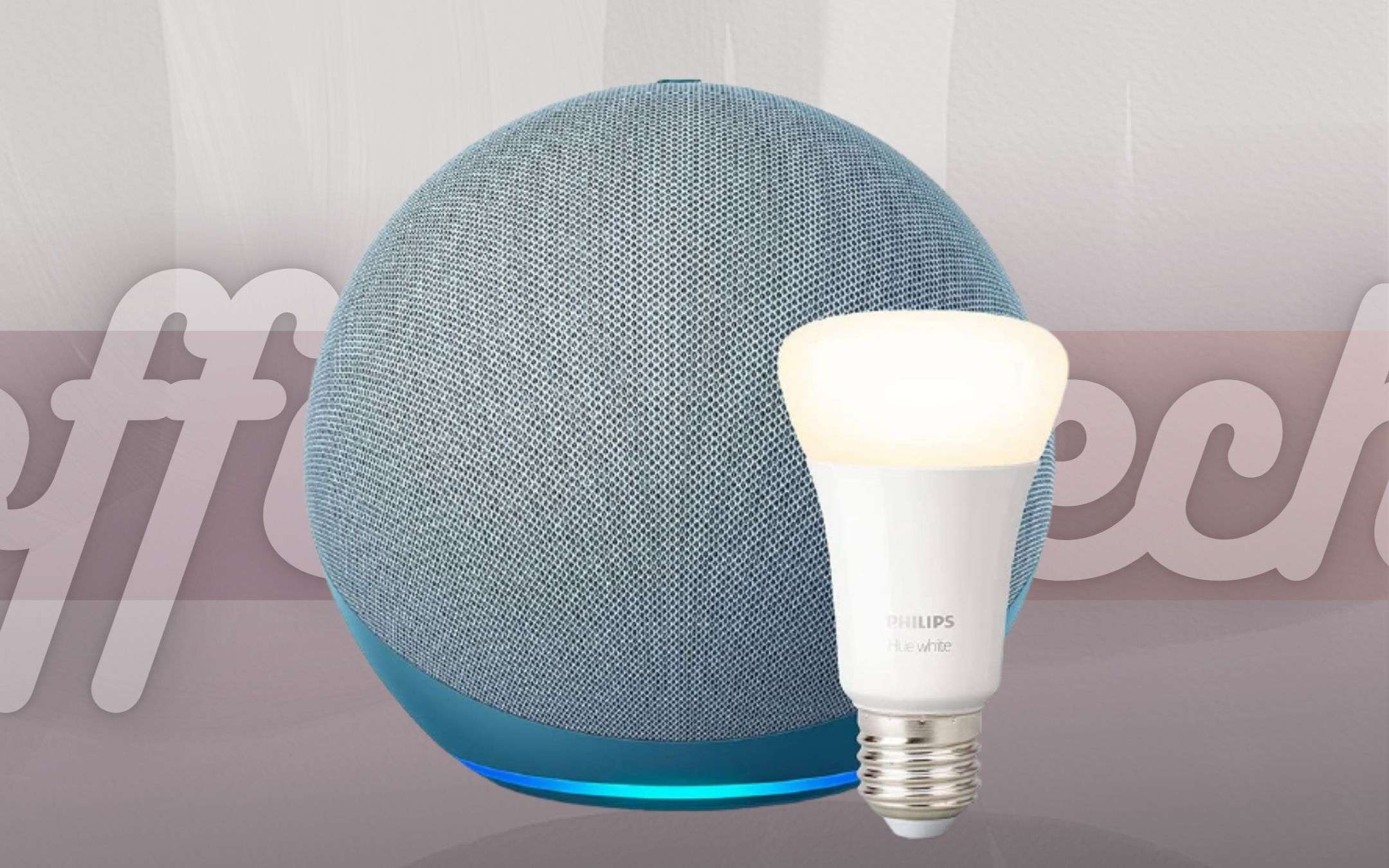 Echo e lampadina Philips Hue in un bundle BOMBA: 40€ di sconto Echo e lampadina Philips Hue in un bundle BOMBA: 40€ di sconto