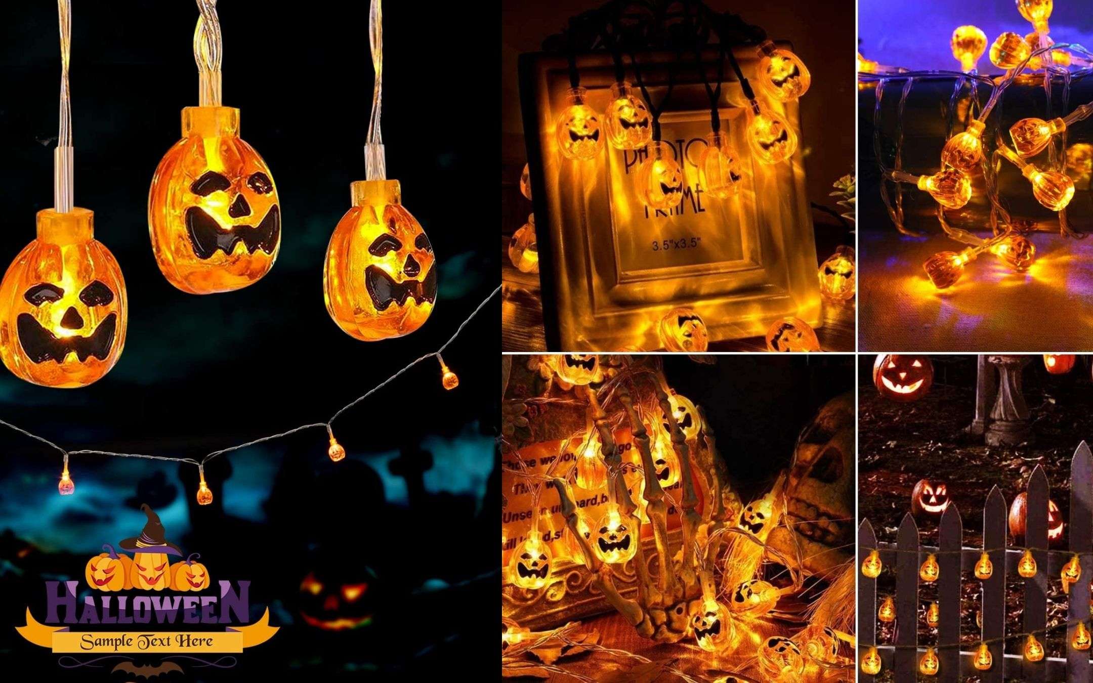Halloween: 3,5 metri di LED a tema a 5€, sconto SPAVENTOSO Halloween: 3,5 metri di LED a tema a 5€, sconto SPAVENTOSO