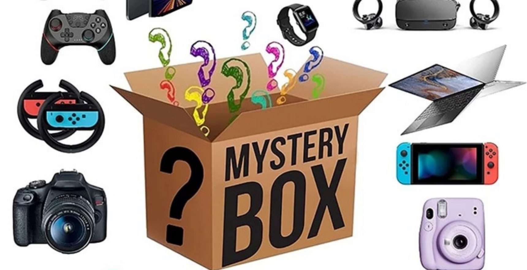 Mistery box tech a 5€: goloso premio a SORPRESA