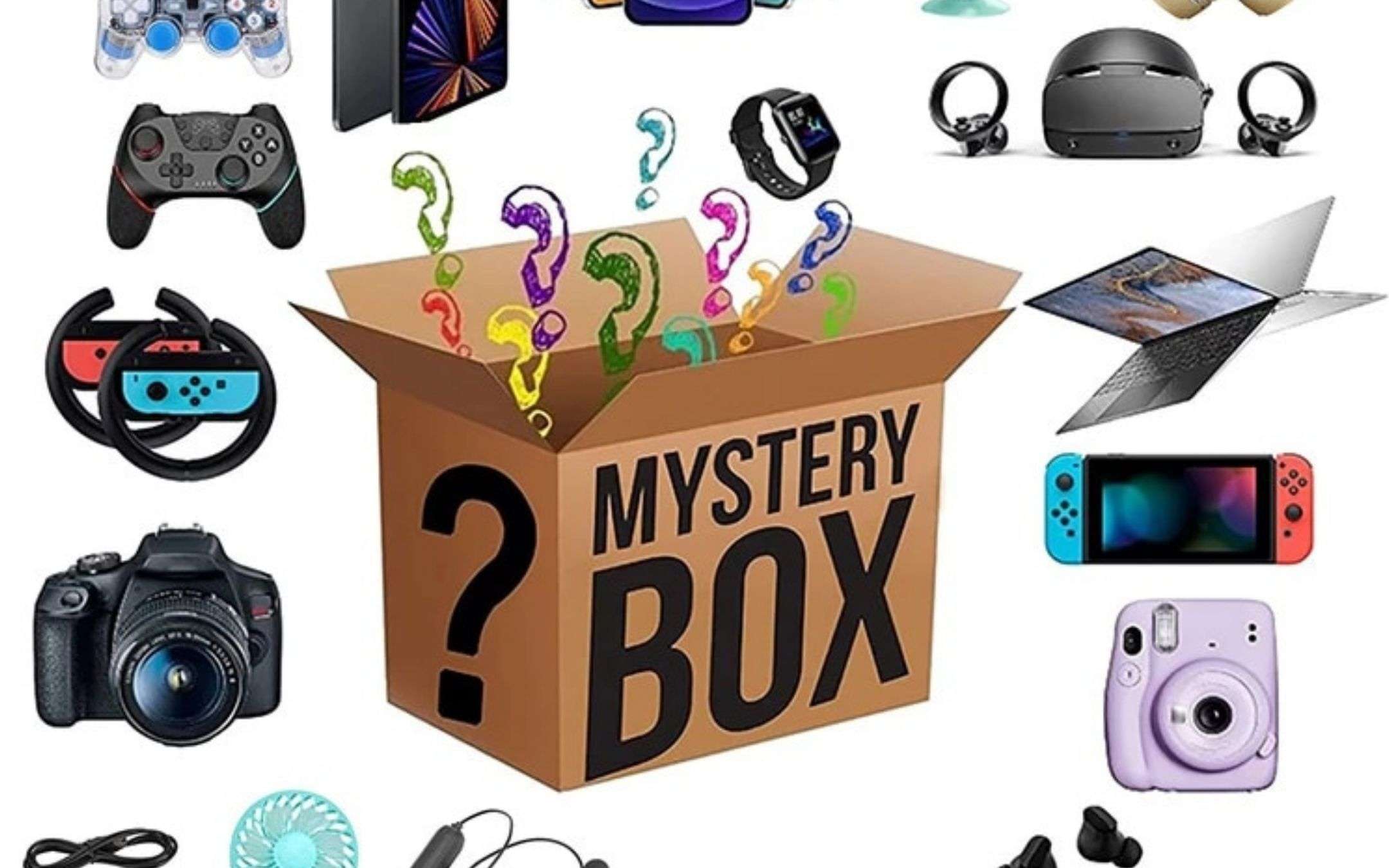 Mistery box tech a 5€: goloso premio a SORPRESA