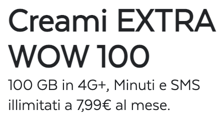 Creami EXTRAWOW 100