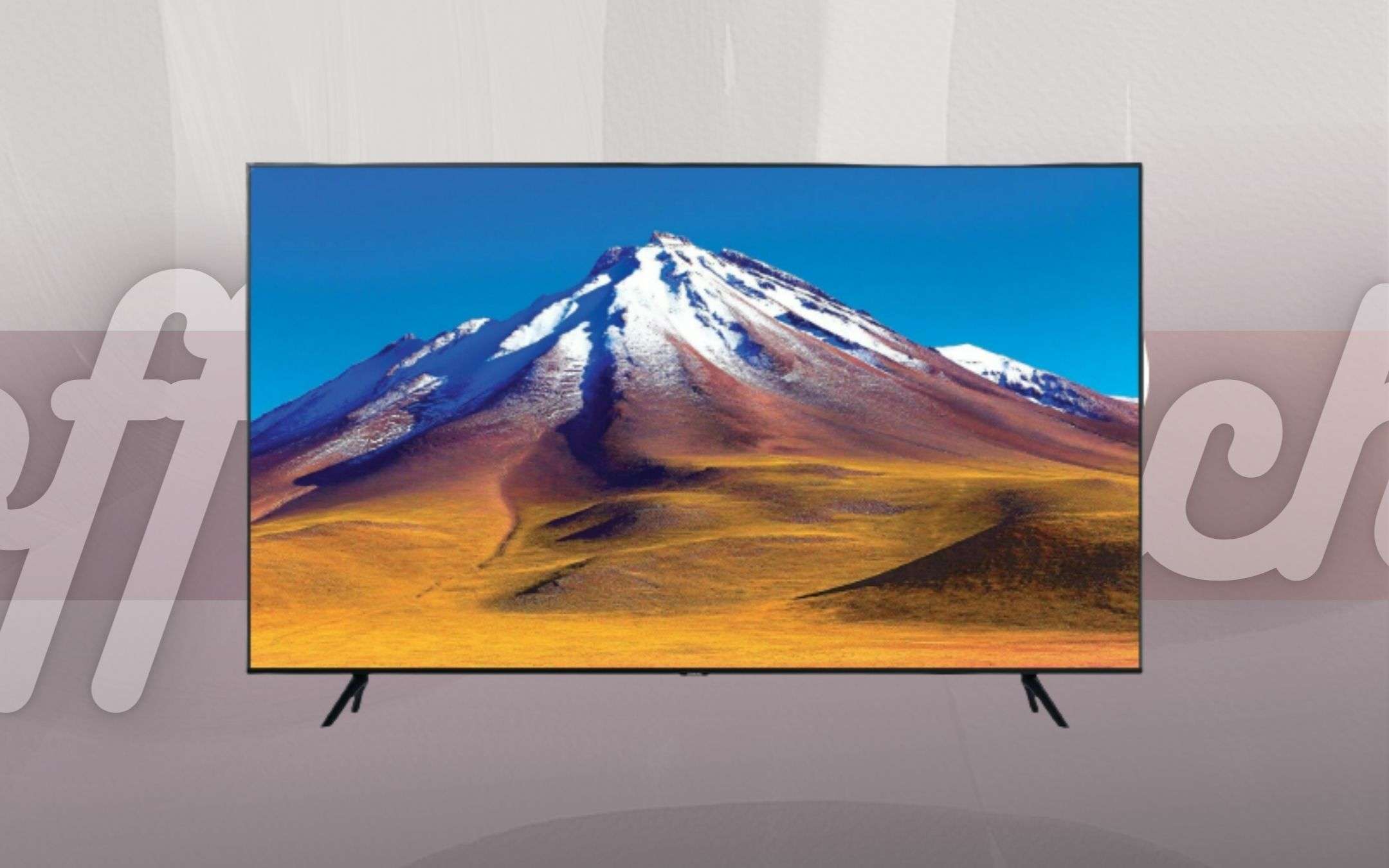 Smart TV Samsung: 75 pollici a prezzo SPAVENTOSO su eBay (-300€)