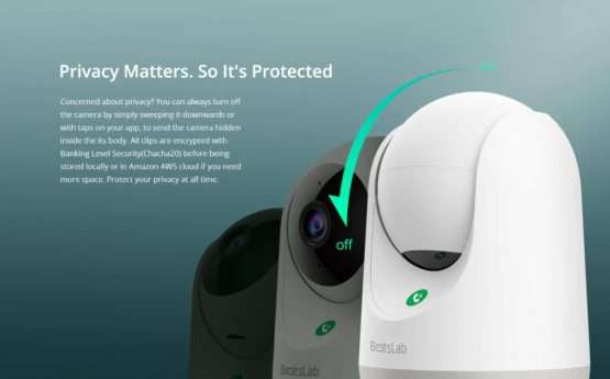 telecamera di sicurezza da interno
