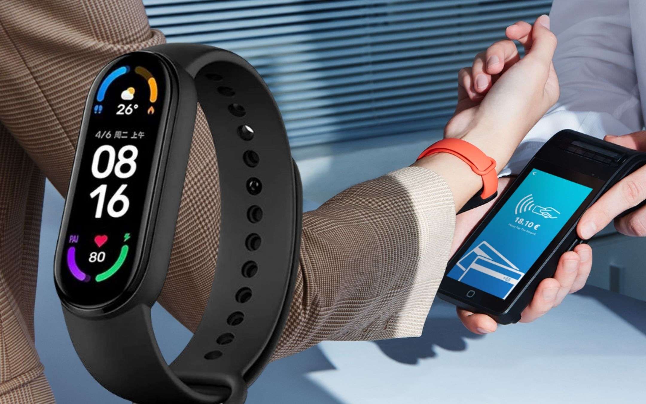 Xiaomi Mi Smart Band 6 NFC in Italia: paga dal polso, la PROMO Xiaomi Mi Smart Band 6 NFC in Italia: paga dal polso, la PROMO