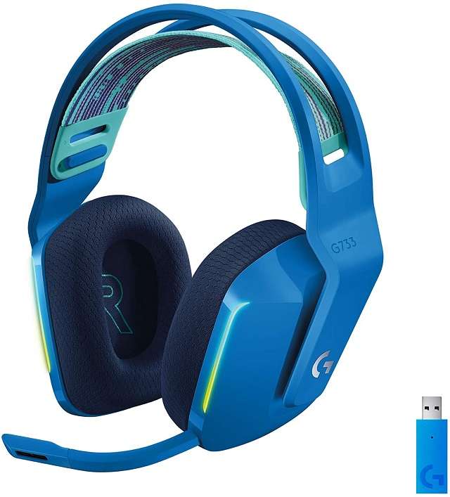 Cuffie Gaming Wireless Logitech G733 Lightspeed - 1