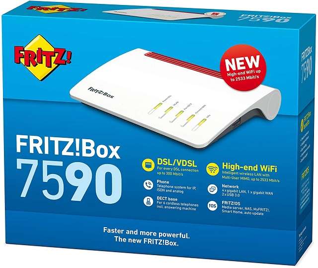 Modem Router AVM Fritz!Box 7590 - 1