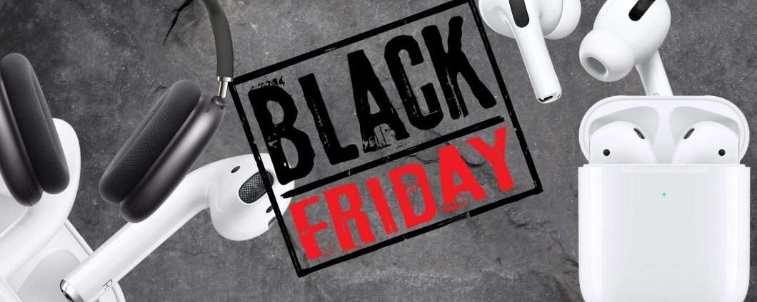 Black Friday: tutti gli AirPods (davvero) in sconto su Amazon