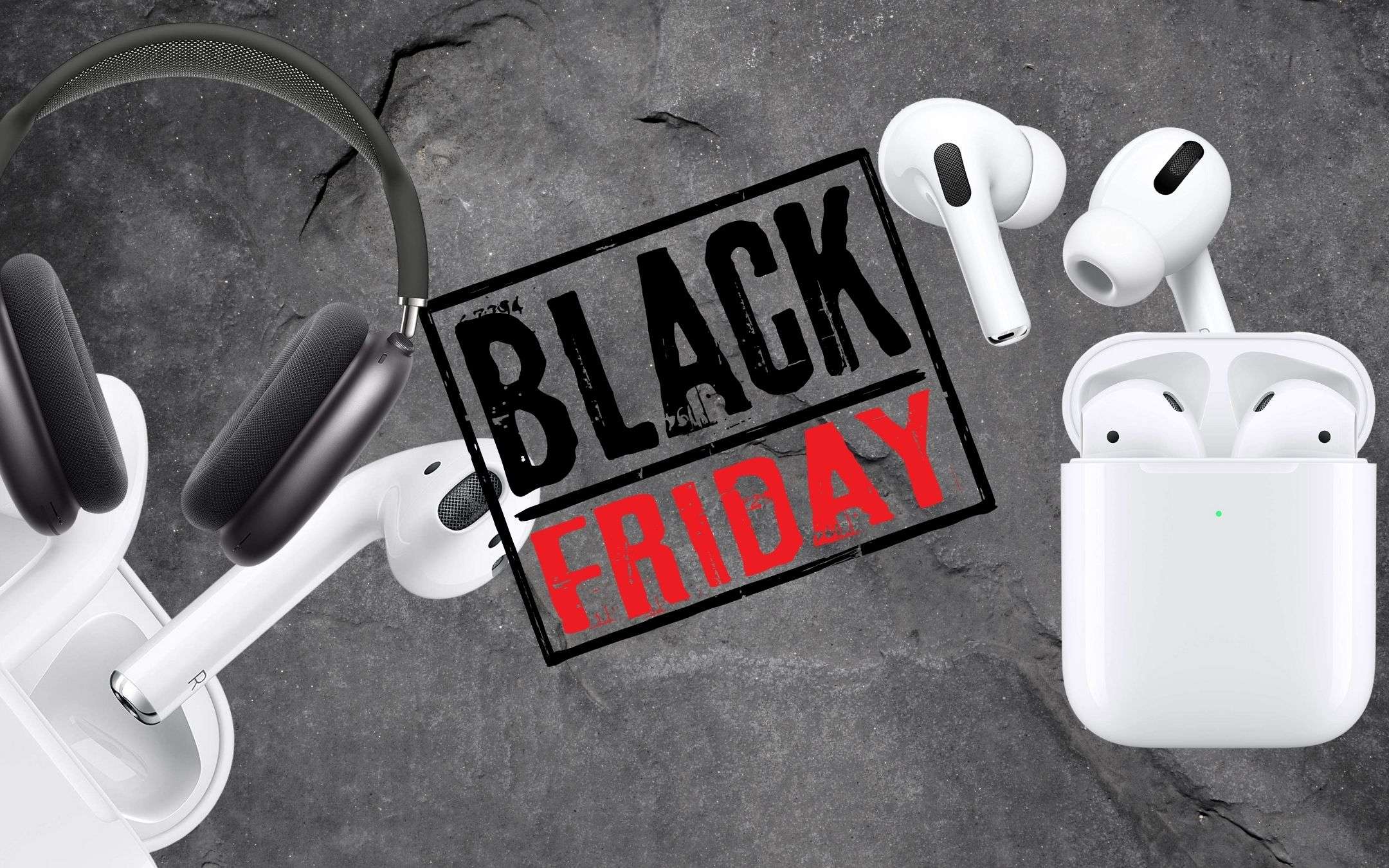 Black Friday: tutti gli AirPods (davvero) in sconto su Amazon