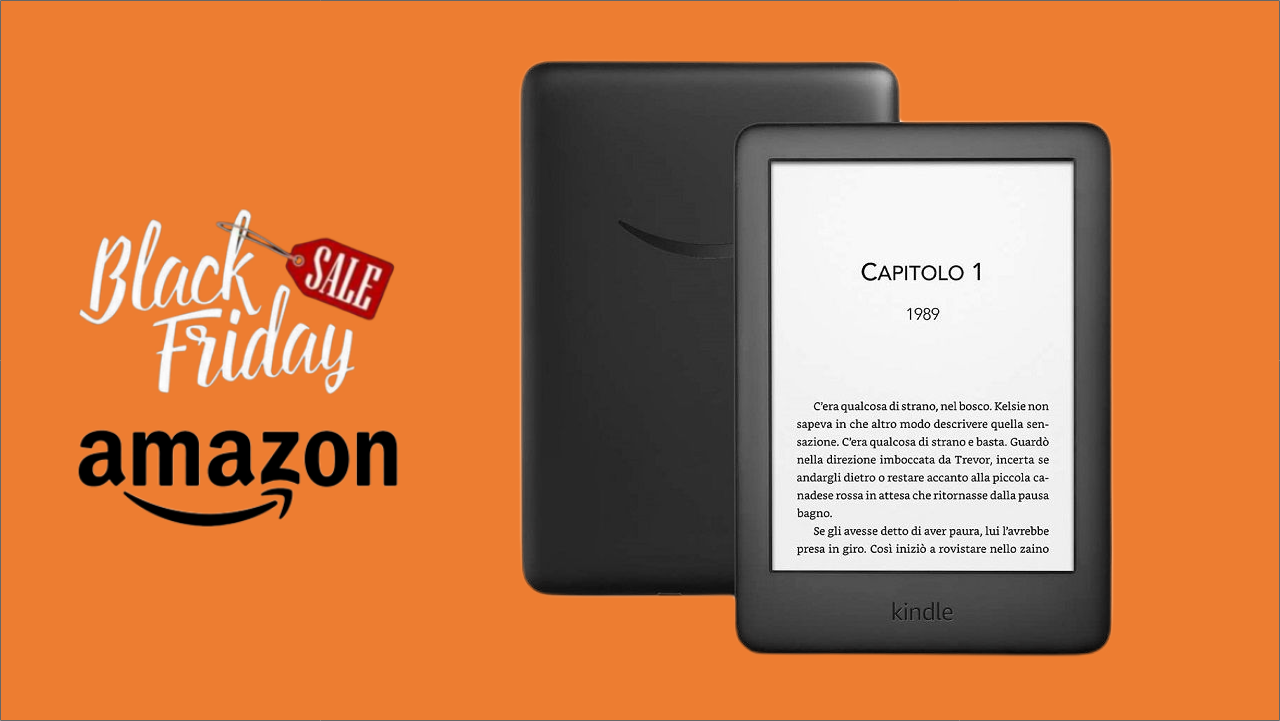 Black Friday 2021: Amazon Kindle ad un PREZZO IMBATTIBILE (-20 euro)