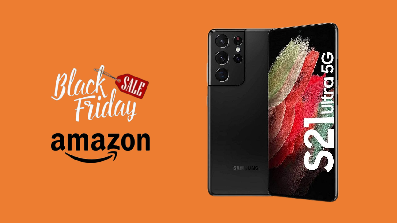 Black Friday 2021: Galaxy S21 Ultra 5G con SUPER SCONTO di 380€! Black Friday 2021: Galaxy S21 Ultra 5G con SUPER SCONTO di 380€!