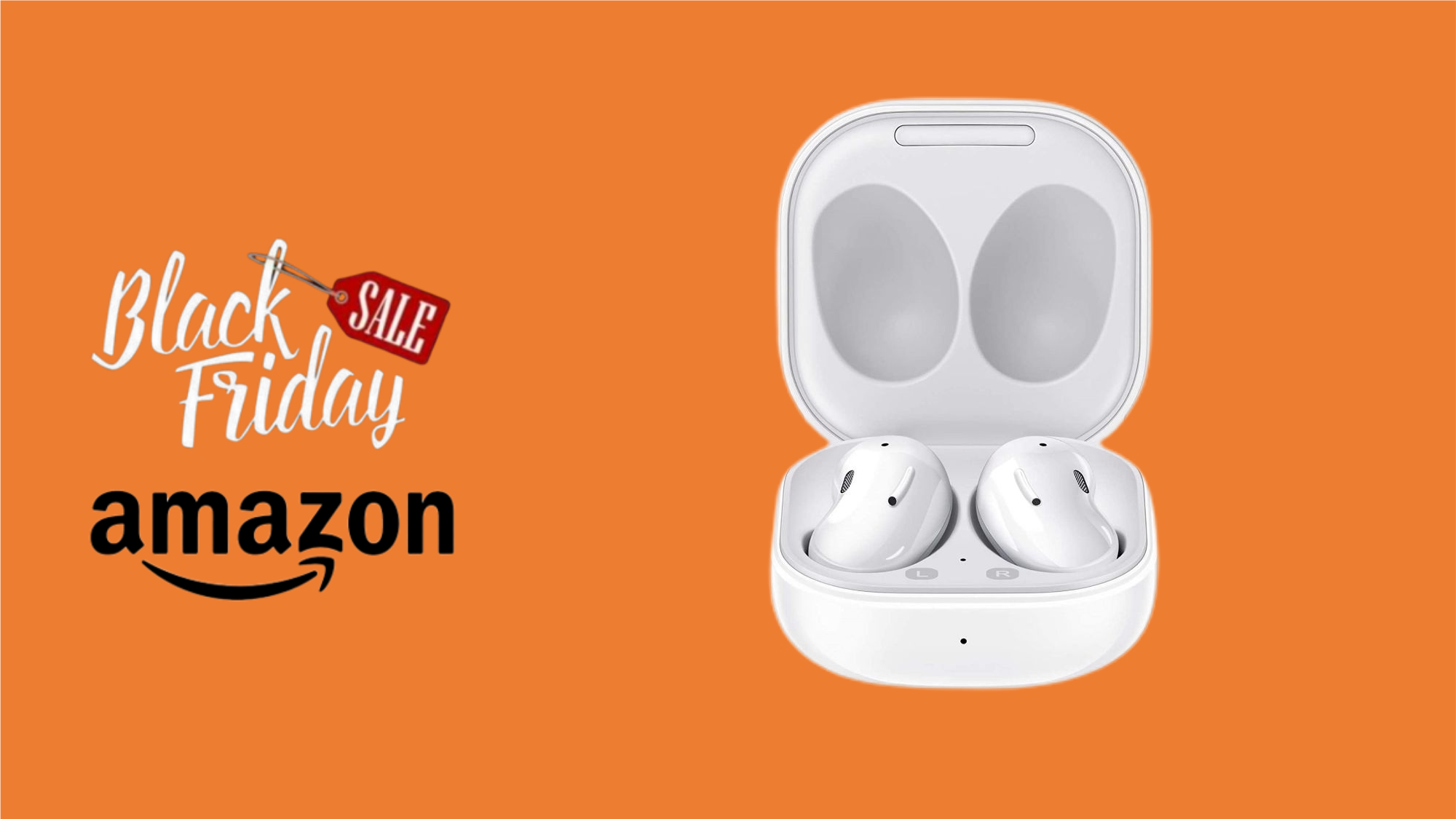 Black Friday 2021, MEGA OFFERTA: Samsung Galaxy Buds Live (-48%)