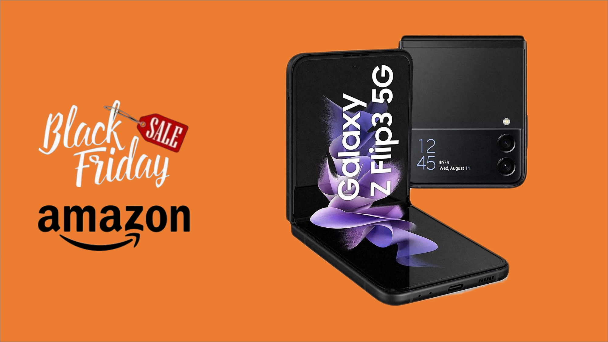Black Friday 2021: MEGA OFFERTA per Samsung Galaxy Z Flip3 (-300€)! Black Friday 2021: MEGA OFFERTA per Samsung Galaxy Z Flip3 (-300€)!