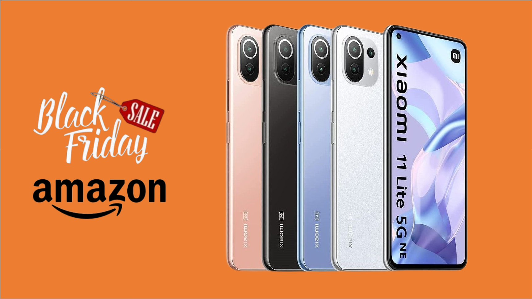 Black Friday 2021, Xiaomi 11 Lite 5G NE in SUPER SCONTO (-100 euro)!