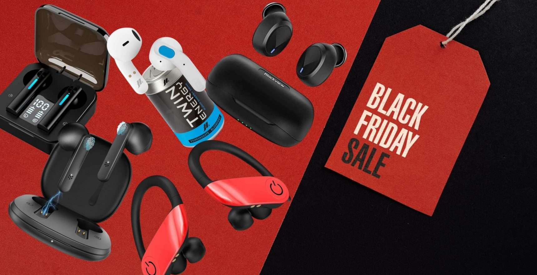 Black Friday 2021, Amazon: auricolari PAZZESCHI a meno di 20€