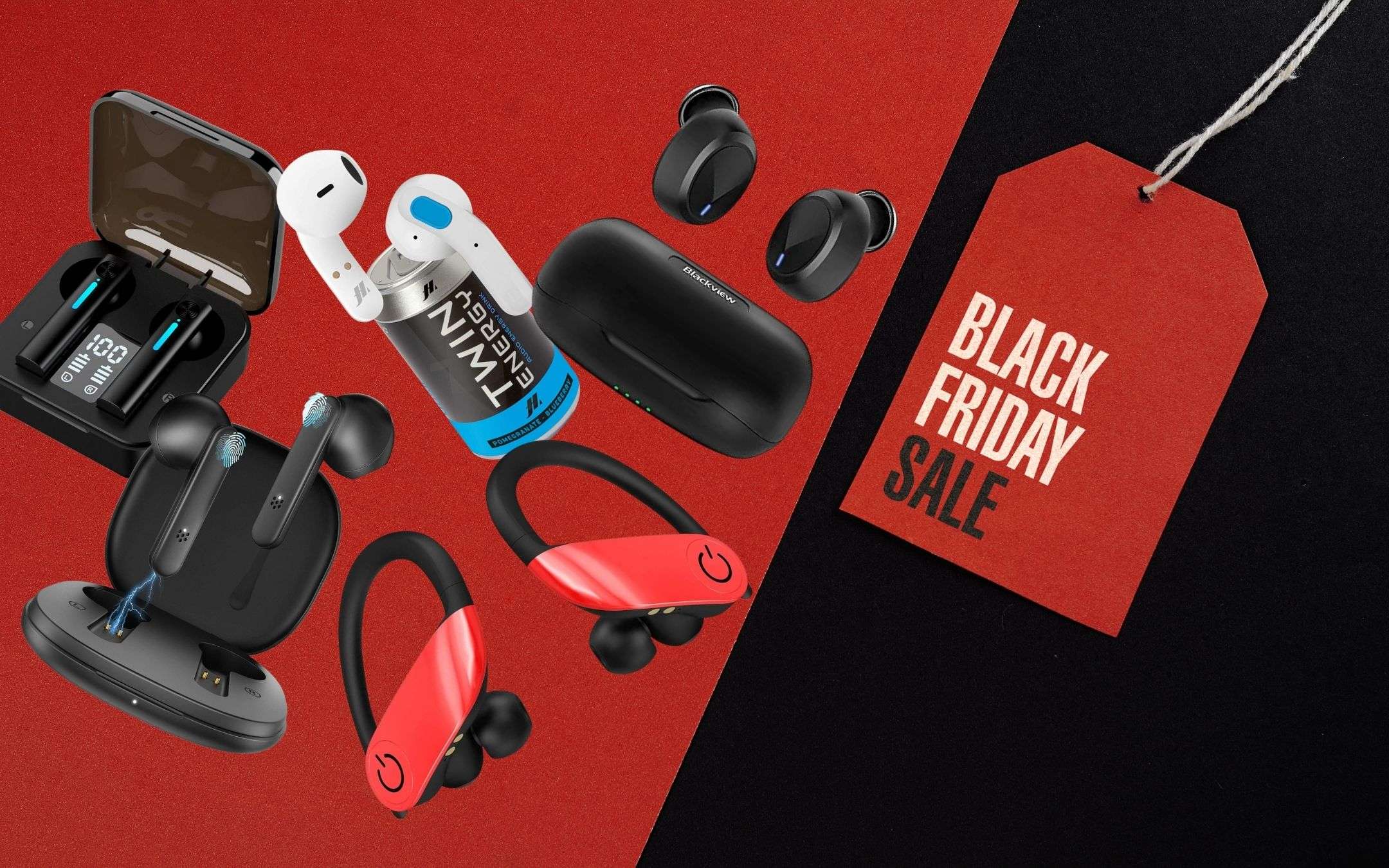 Black Friday 2021, Amazon: auricolari PAZZESCHI a meno di 20€ Black Friday 2021, Amazon: auricolari PAZZESCHI a meno di 20€
