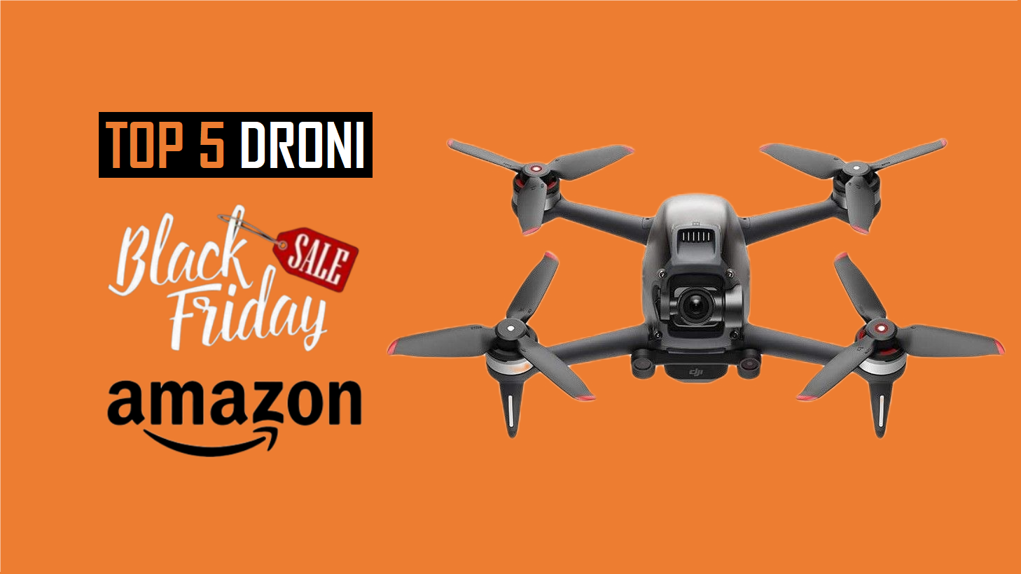 Black Friday 2021: i 5 migliori droni in offerta (sconti fino al 34%) Black Friday 2021: i 5 migliori droni in offerta (sconti fino al 34%)