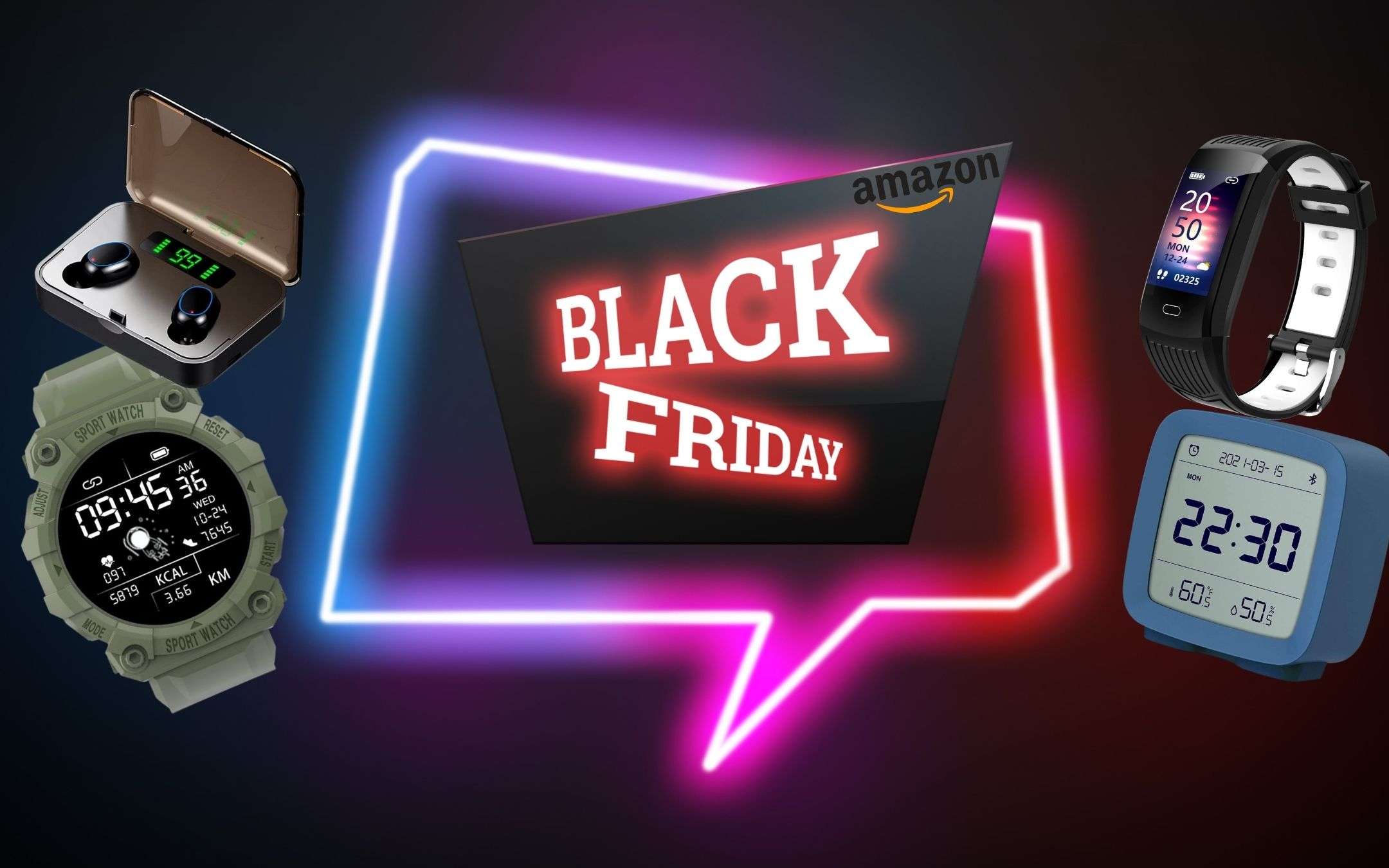 Black Friday 2021, su Amazon è FOLLIA: 30 offerte tech a meno di 20€