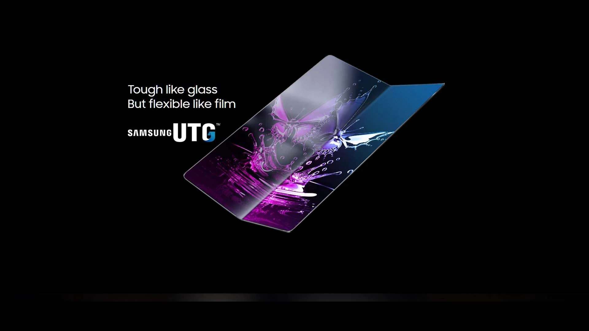 Samsung pare averci preso gusto con gli schermi OLED pieghevoli