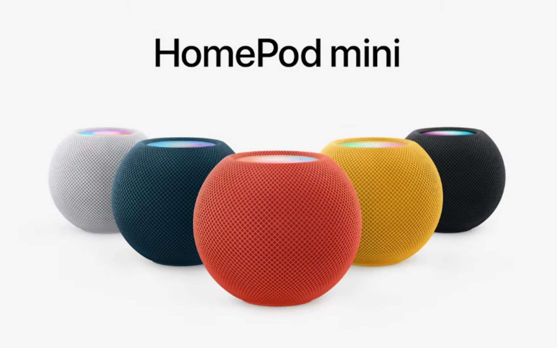 Arrivano i nuovi colori di HomePod Mini, ma da noi?