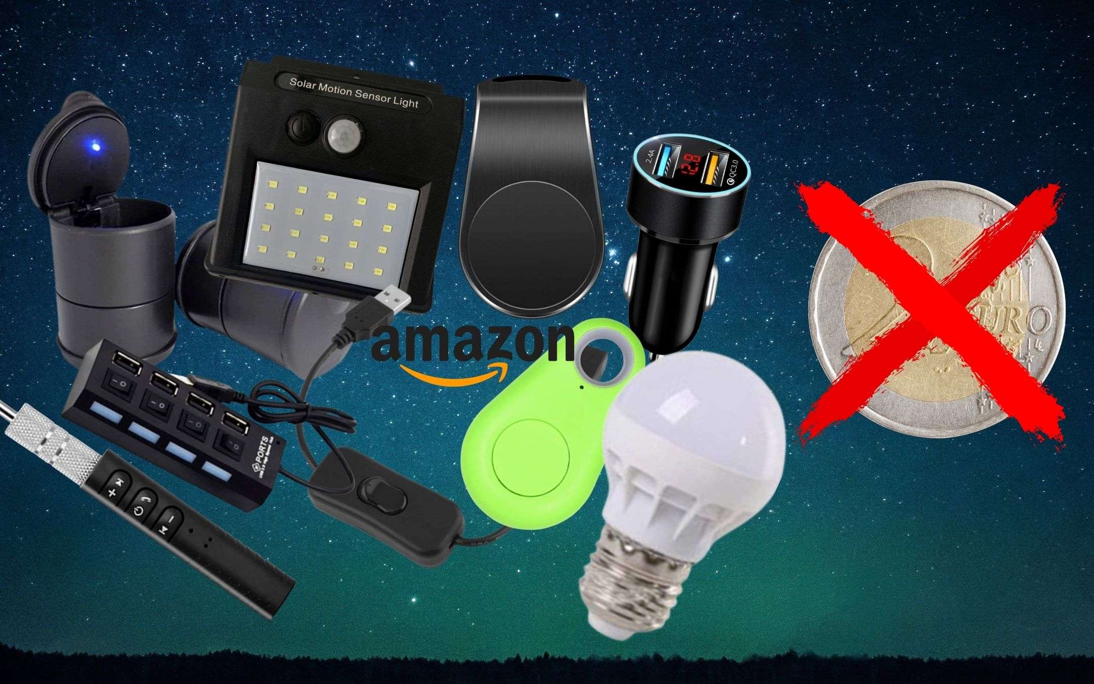 Amazon: 10 prodotti a meno di 2€ che non pensavi di trovare