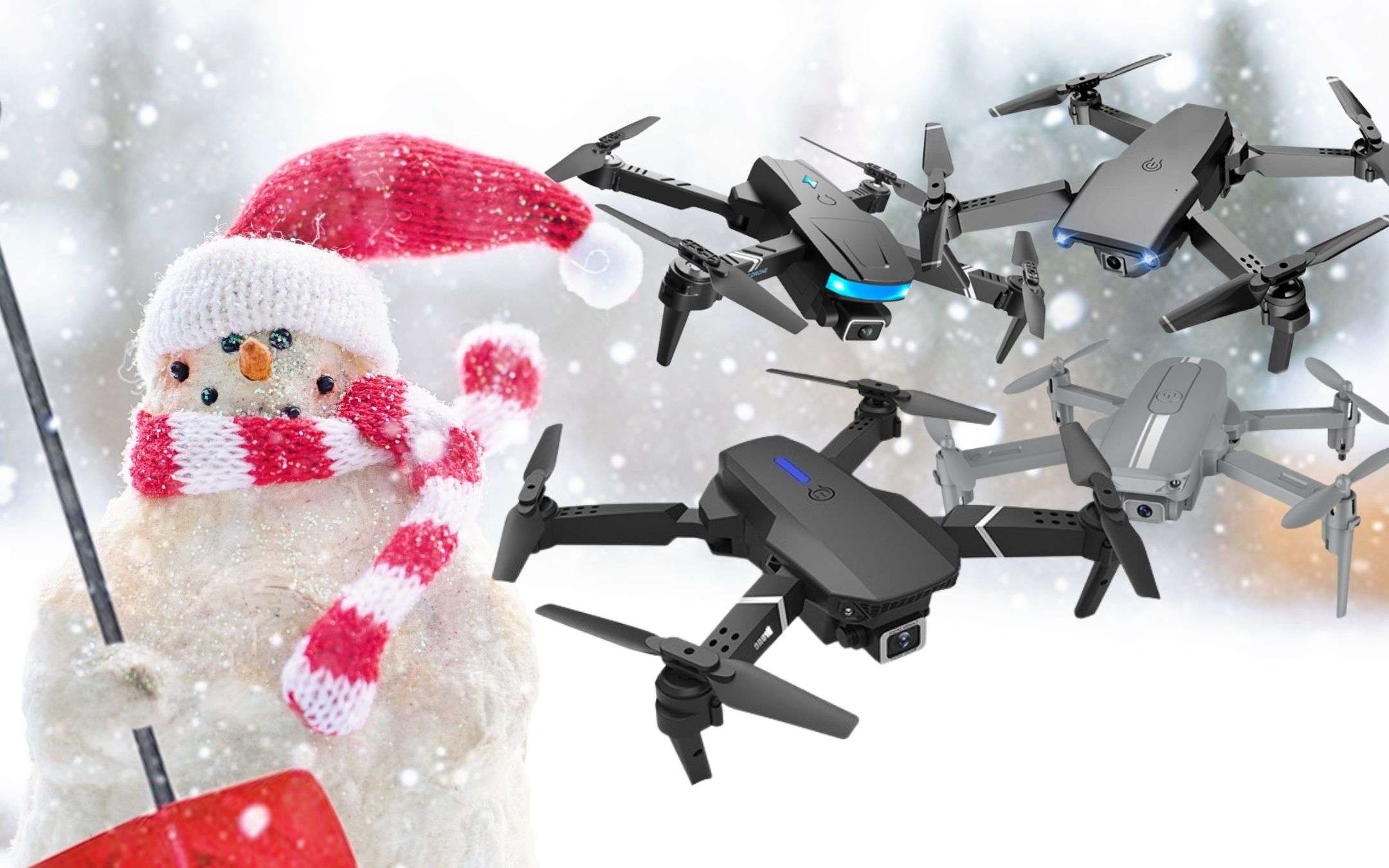 Un drone per Natale: 4 modelli a prezzo PAZZESCO (da 29€)