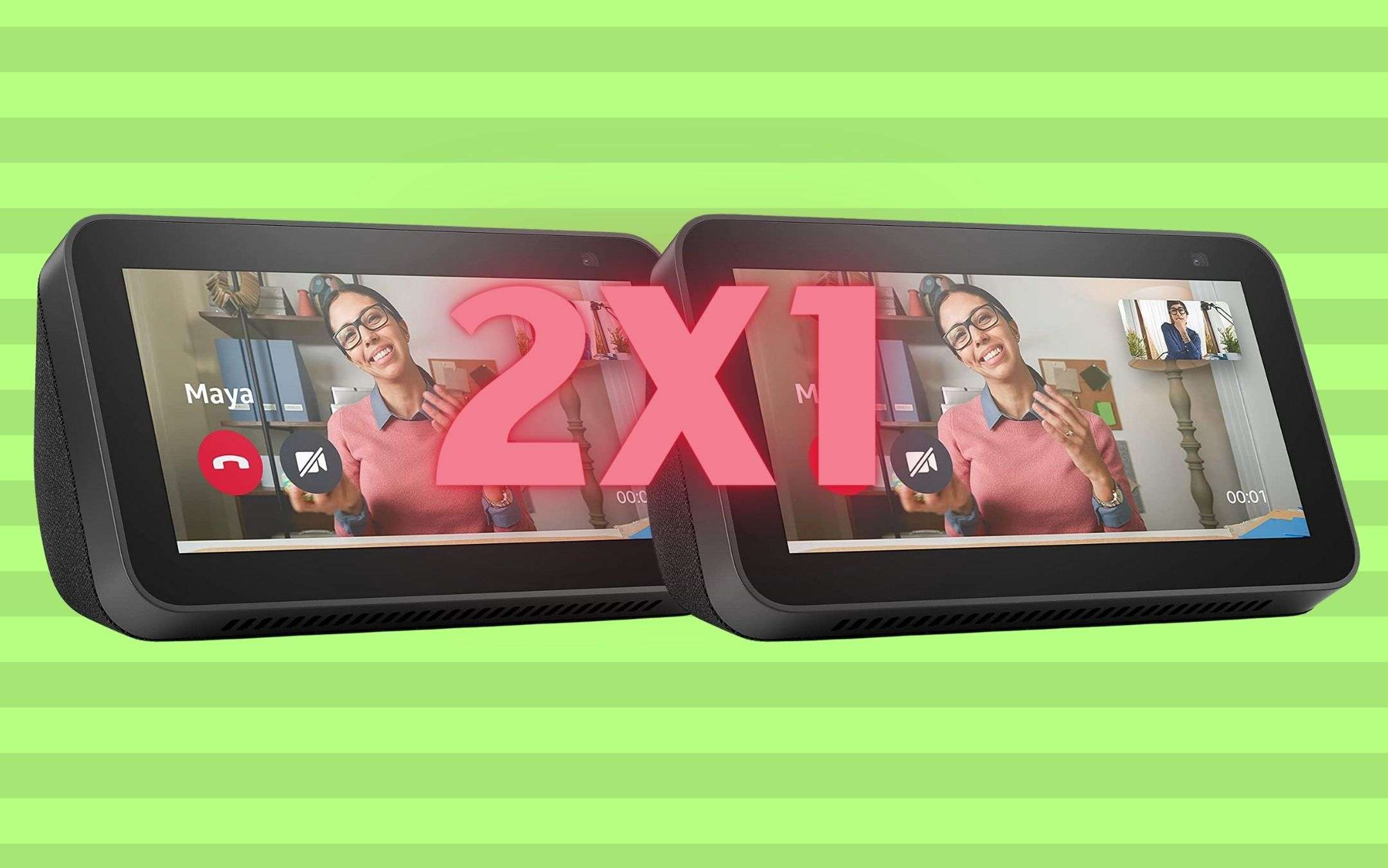 Echo Show 5 2021: 2 unità al prezzo di MENO di 1 al Black Friday Echo Show 5 2021: 2 unità al prezzo di MENO di 1 al Black Friday