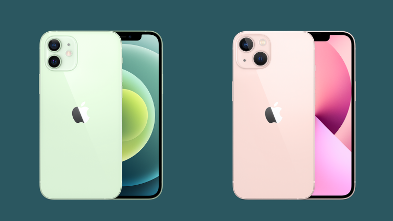 iPhone 13 vs iPhone 12 design