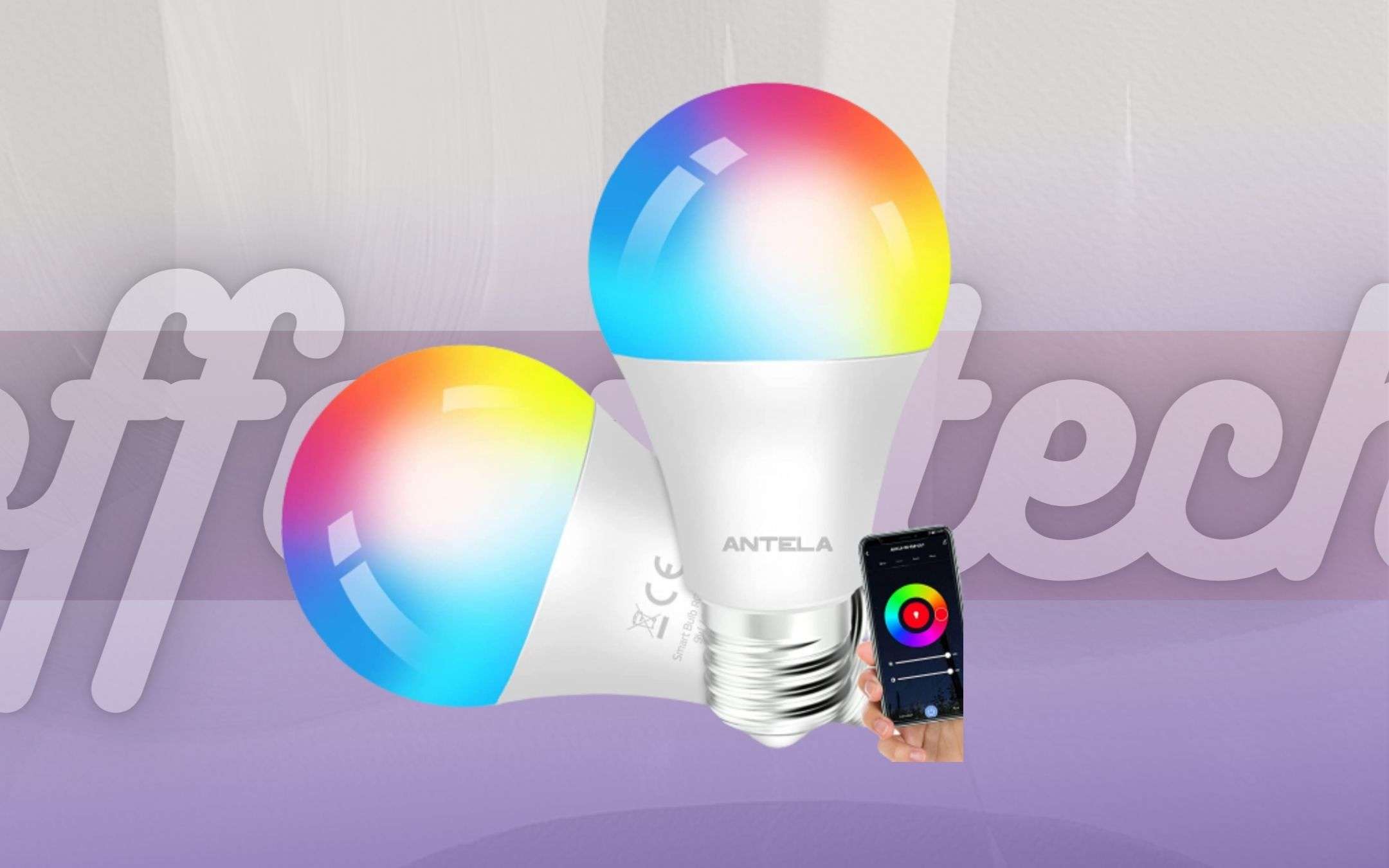 Lampadine LED: funzionano con Alexa e Google e costano POCHISSIMO Lampadine LED: funzionano con Alexa e Google e costano POCHISSIMO