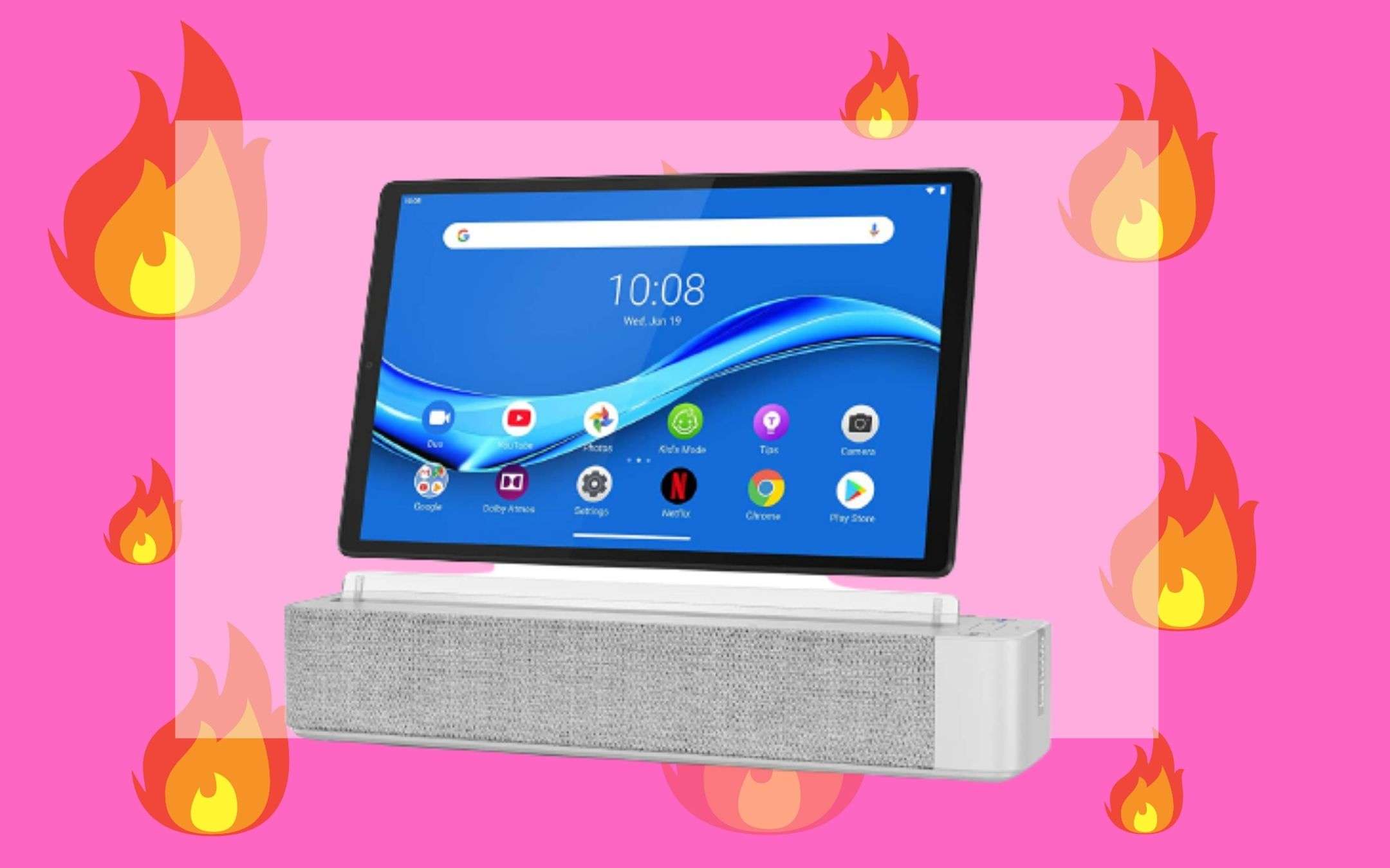 Lenovo Smart Tab M10 Plus per il massimo del comfort (-20%) Lenovo Smart Tab M10 Plus per il massimo del comfort (-20%)