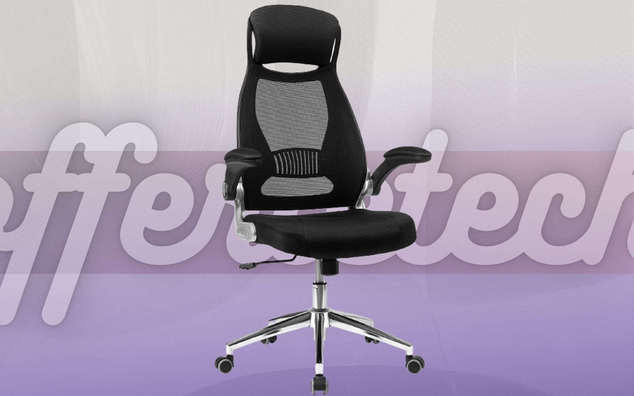 Sedia Da Ufficio Ergonomica A Rete – Schienale Alto Con Supporto Lombare, Girevole, 15.4 Kg
