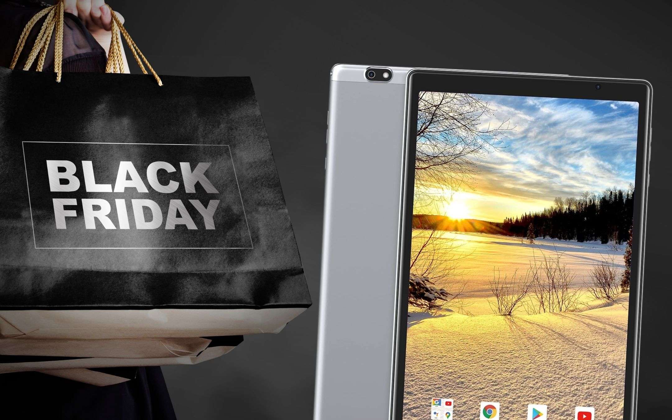 Black Friday Amazon, BOMBE a raffica: solo 98€ per questo tablet