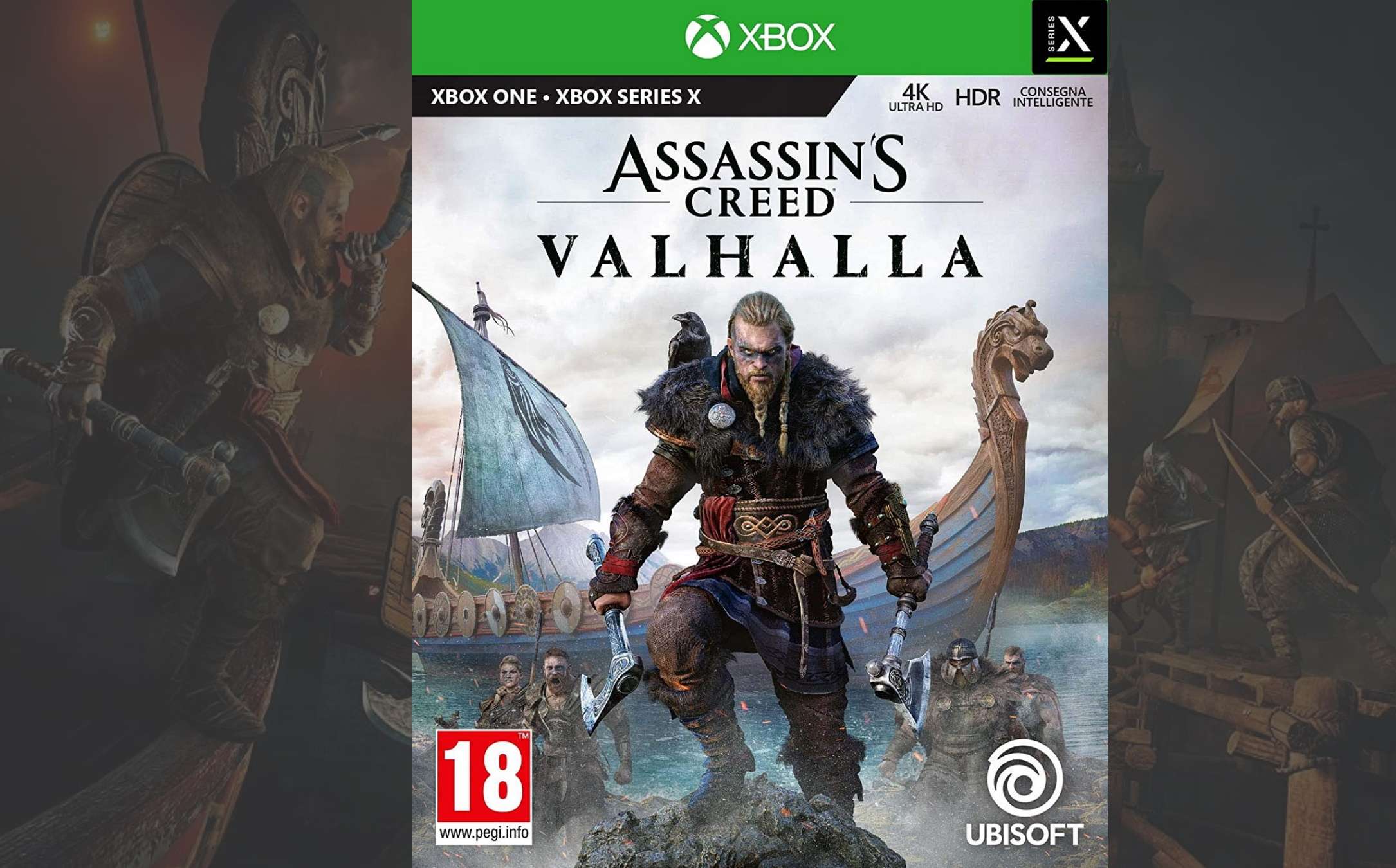 Assassin's Creed Valhalla per Xbox al minimo storico scontato di 50 euro