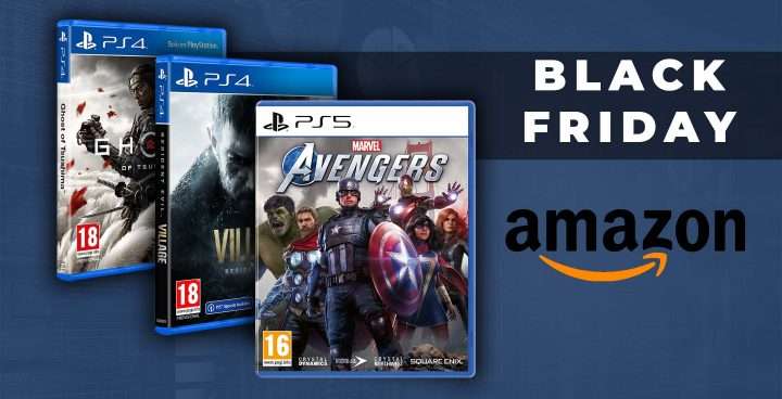 Videogiochi PS4 e PS5: sconti IMPERDIBILI per il Black Friday