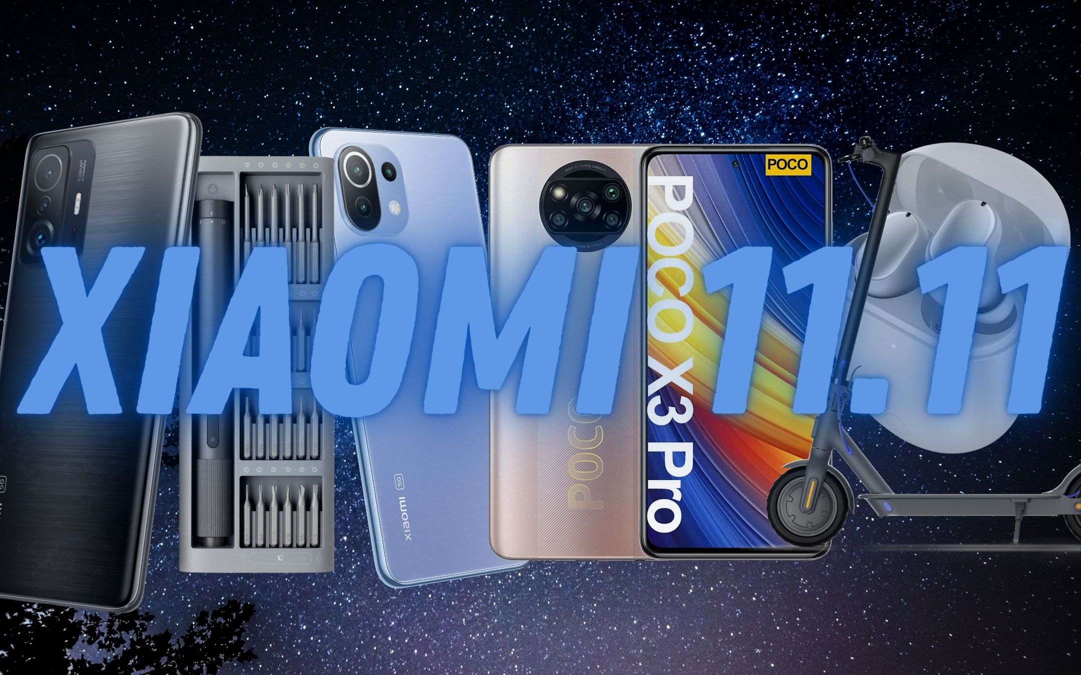 Xiaomi: sconti doppi ASSURDI per l'11/11, ma solo per 24 ore