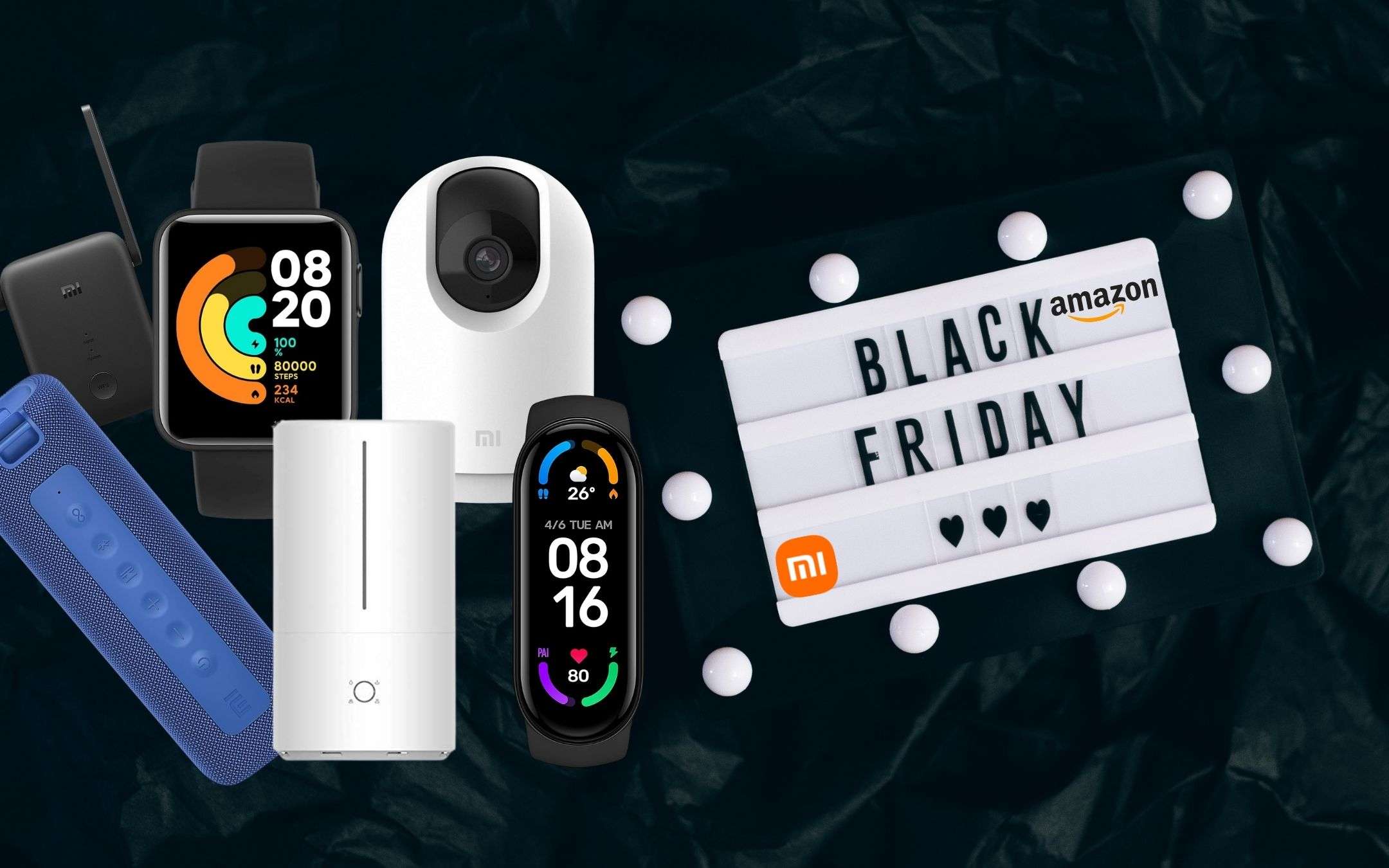 Xiaomi: 15 BOMBE TOP del Black Friday Amazon a meno di 50€