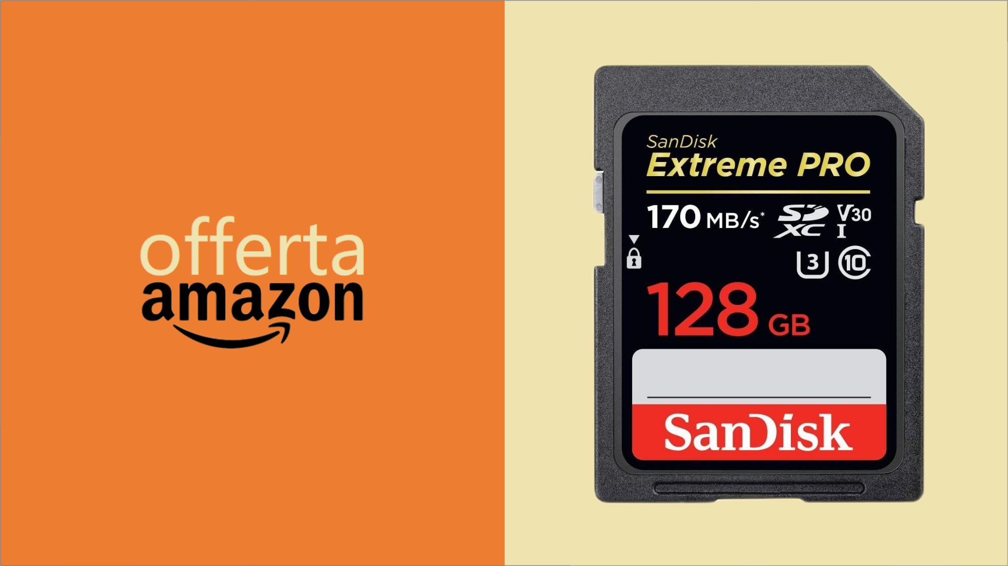MicroSD SanDisk Extreme PRO da 128GB: PREZZO IMBATTIBILE (-19€)