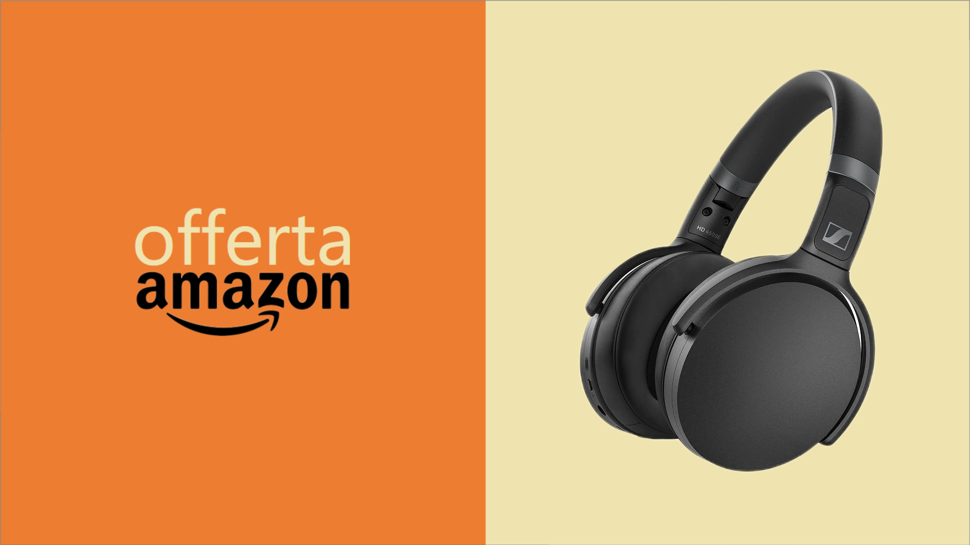 Cuffie Bluetooth Sennheiser HD 450SE: MEGA OFFERTA (-54%)! Cuffie Bluetooth Sennheiser HD 450SE: MEGA OFFERTA (-54%)!