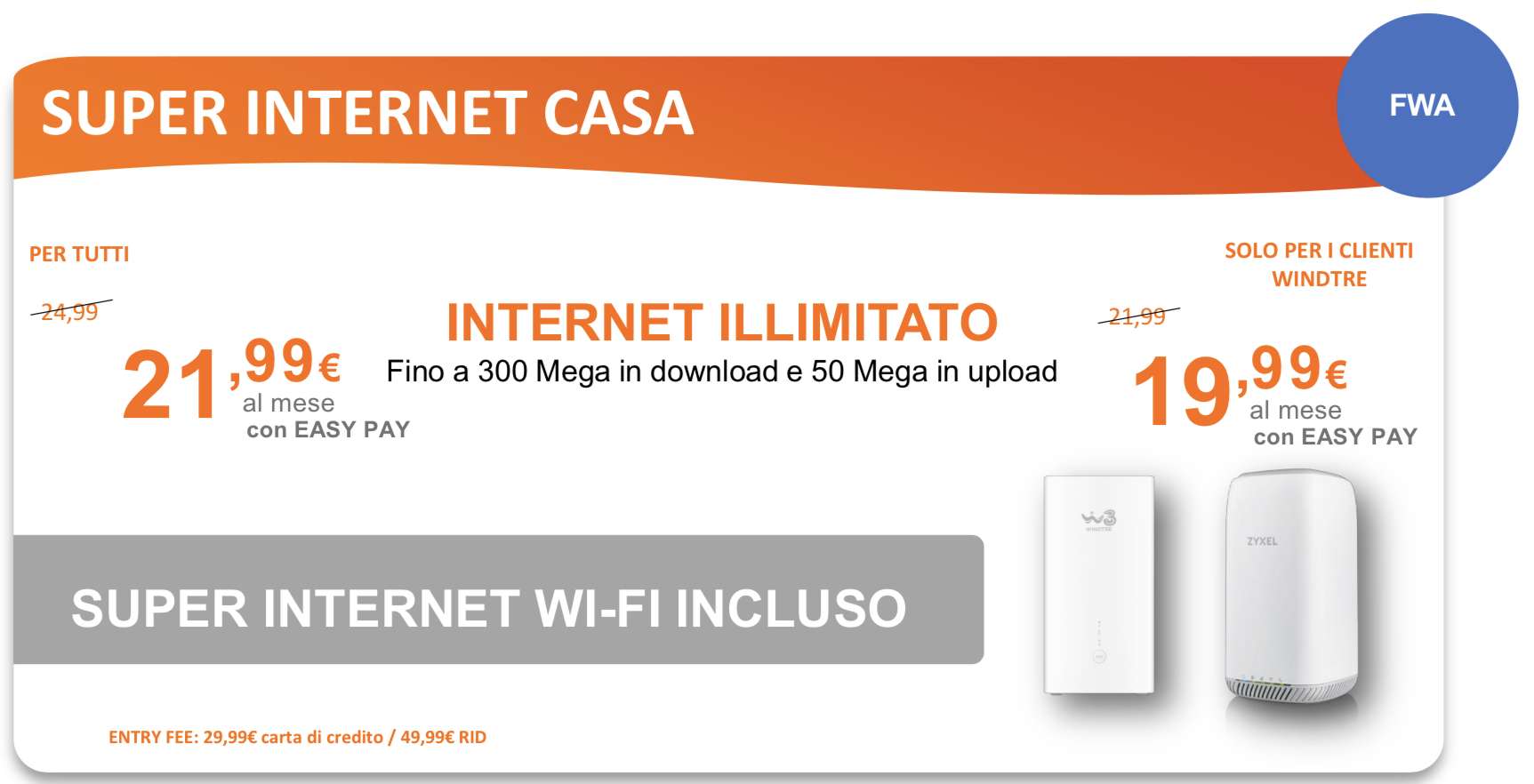 Super Internet Casa WINDTRE