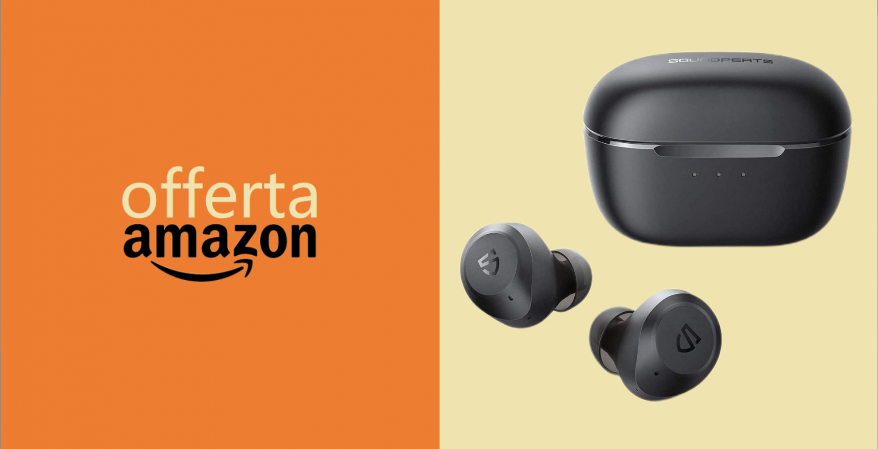 Auricolari Bluetooth SoundPEATS T2: DOPPIO SCONTO (-30 euro)