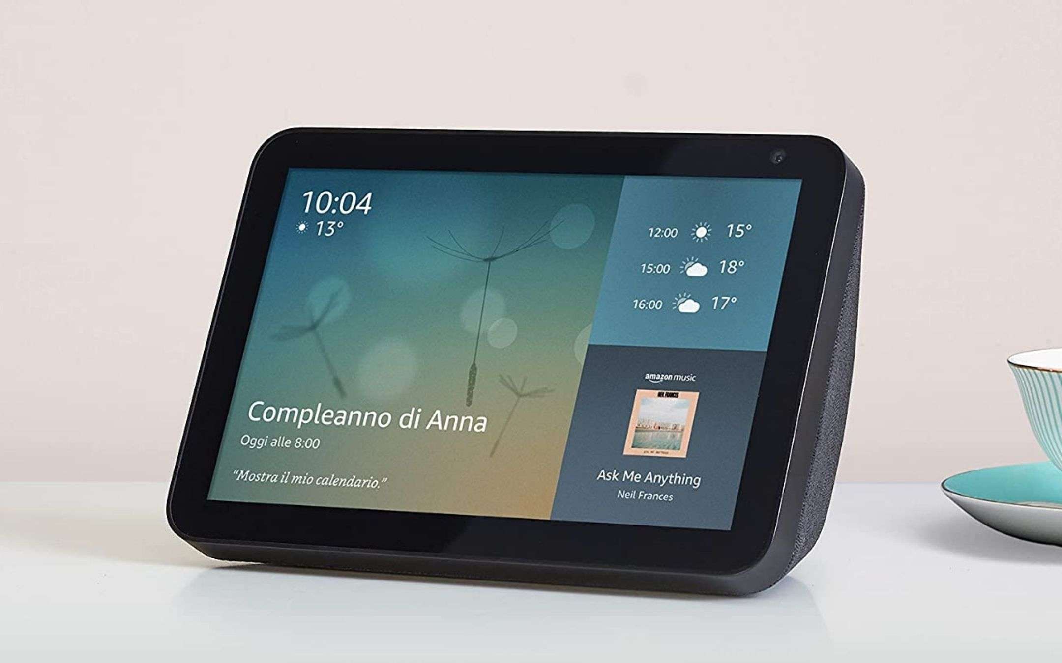 Echo Show 8 a 56€ è la chicca di fine anno da NON PERDERE (-48%) Echo Show 8 a 56€ è la chicca di fine anno da NON PERDERE (-48%)