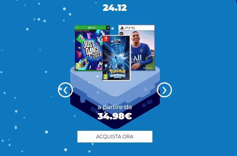 GameStop Calendario Avvento 24 dicembre offerte