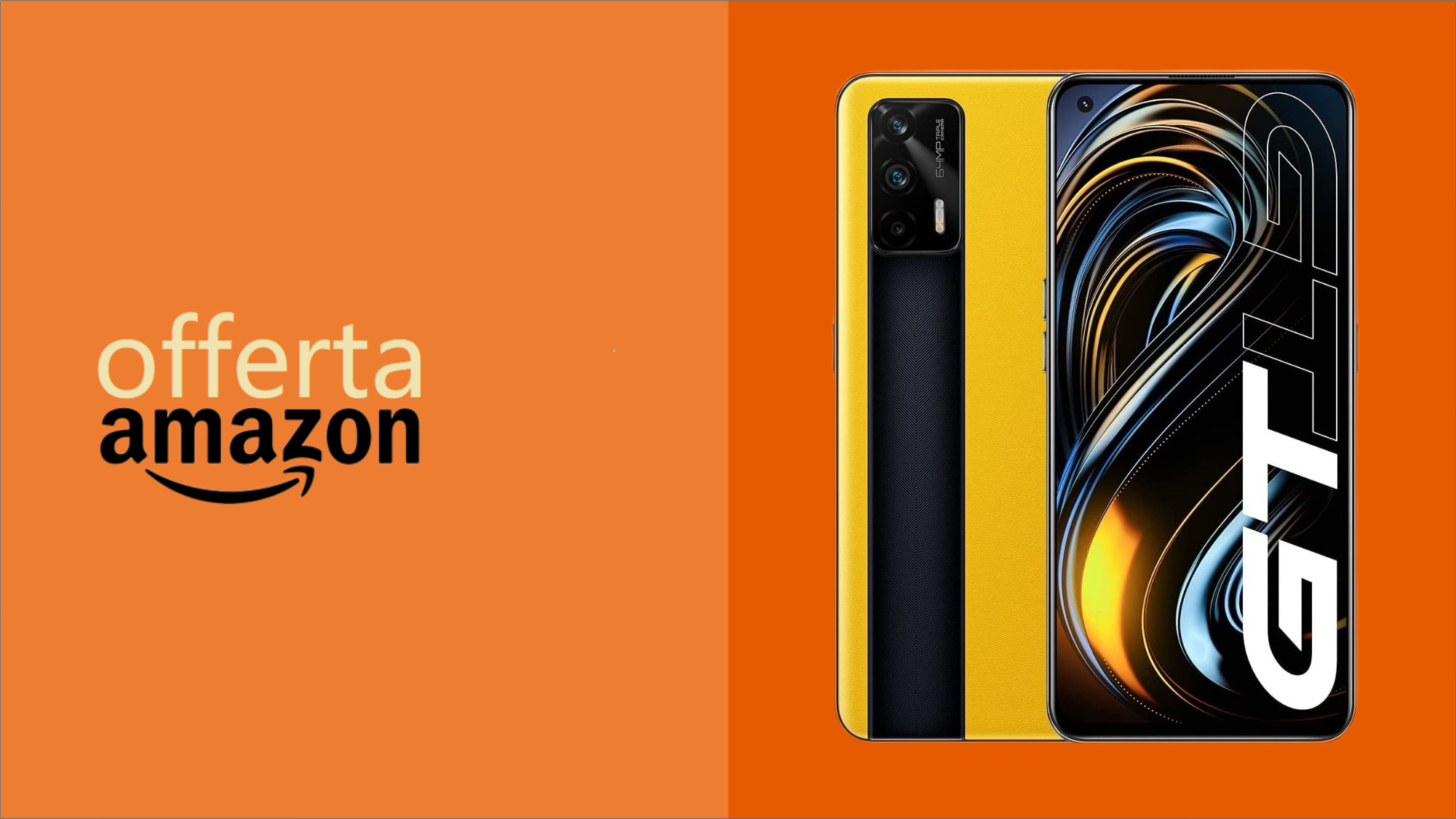 Realme GT in versione 12+256GB: MEGA OFFERTA (-149 euro)! Realme GT in versione 12+256GB: MEGA OFFERTA (-149 euro)!