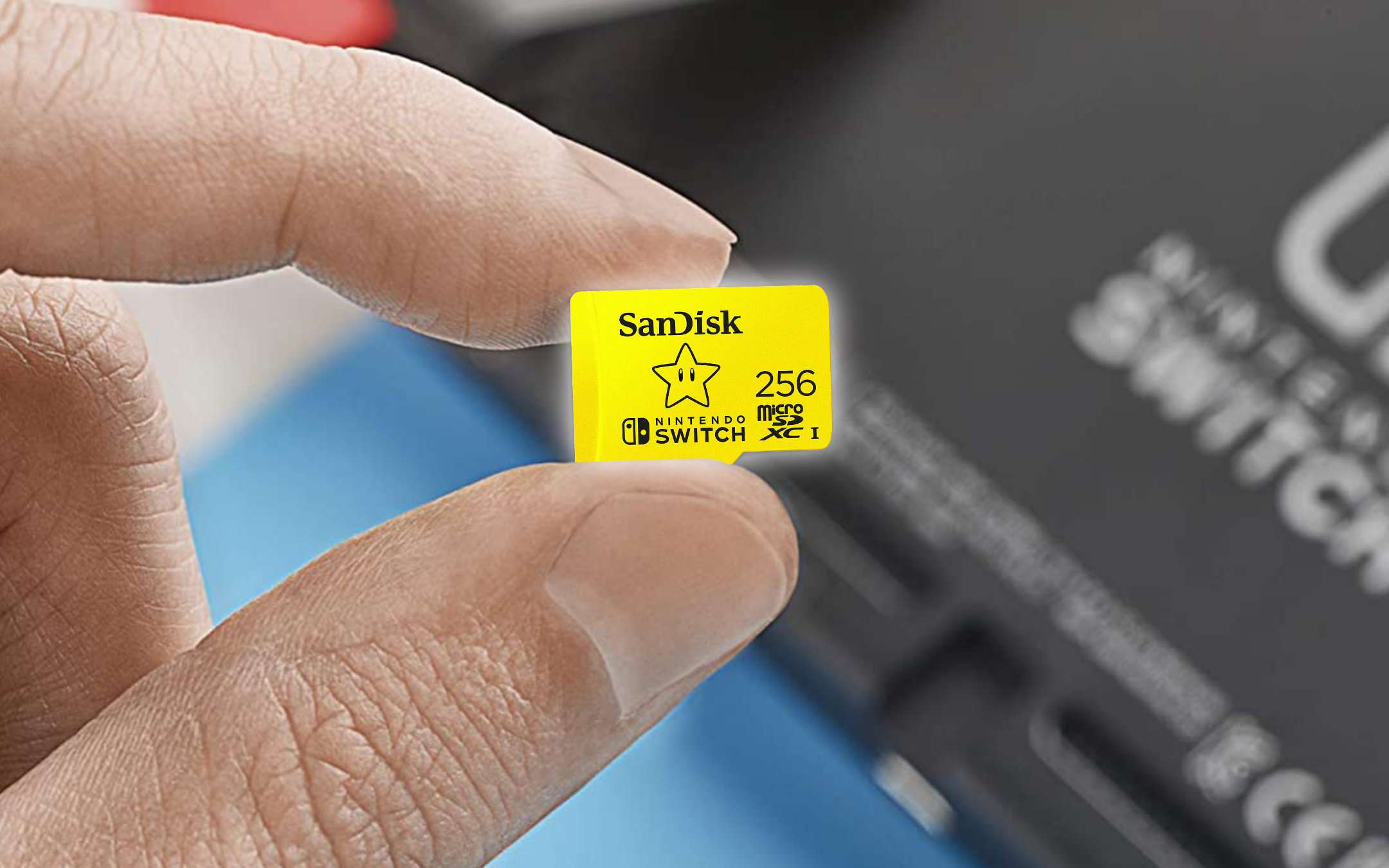 SanDisk: micro-SD da 256GB per Switch a metà prezzo