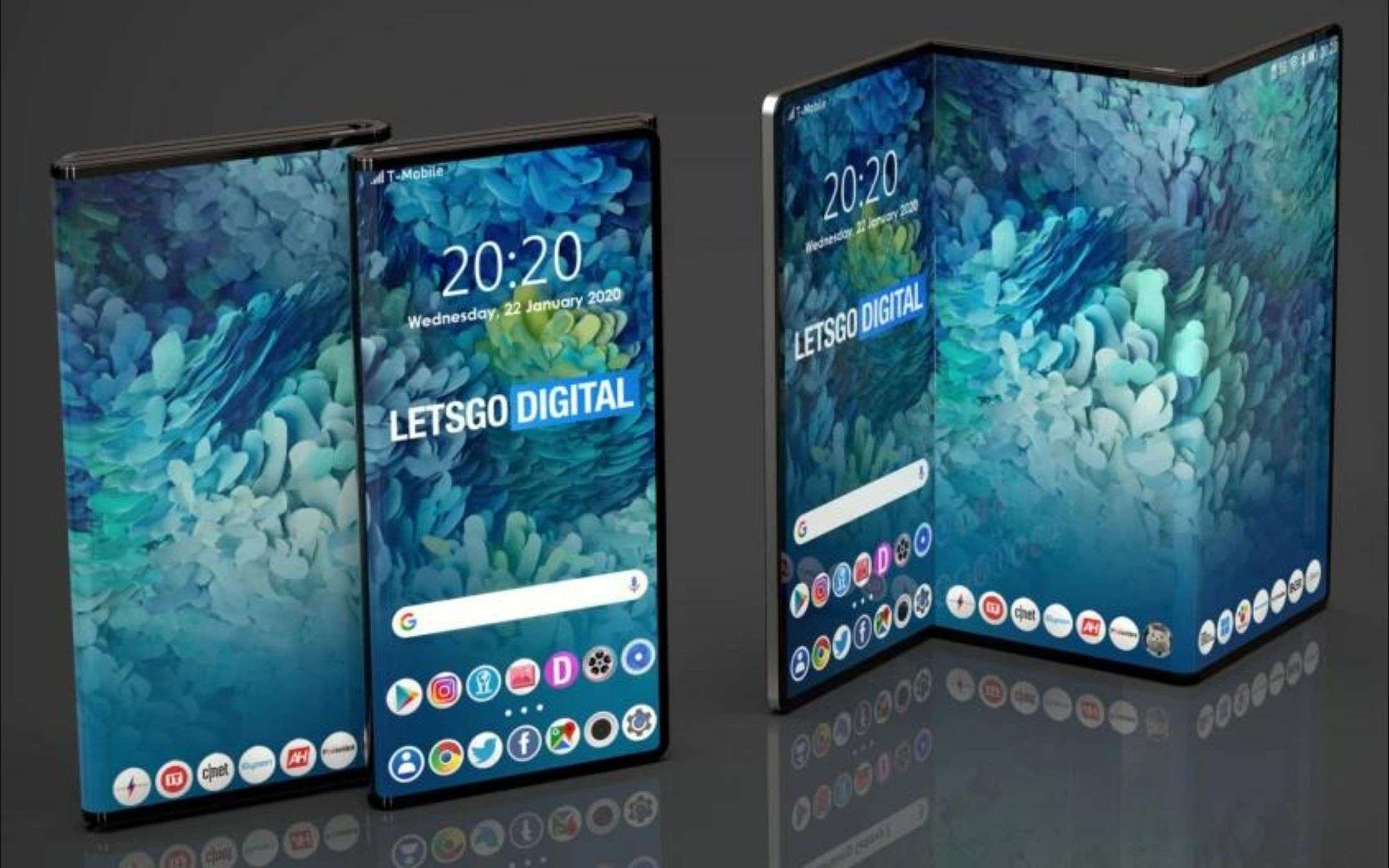 E se Samsung realizzasse un pieghevole a tre lati?