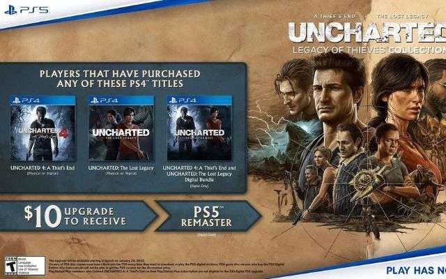 Uncharted remastered