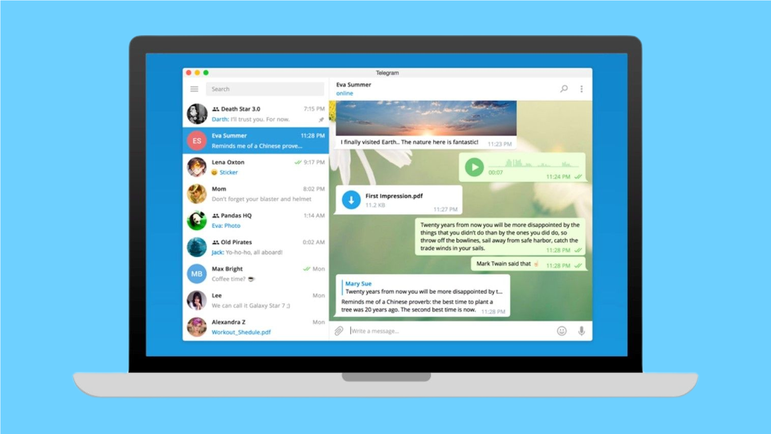 Telegram Desktop, importante aggiornamento: le novità della versione 3.3
